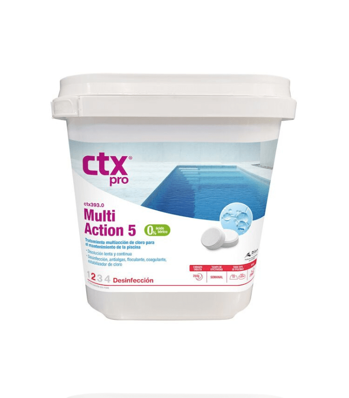 CTX-393.0 MultiAction 5 tabl 250gr-0%ácido CTX-393.0 Multiaction 5 tabletas 250g-0% ácido bórico - Imagen 1