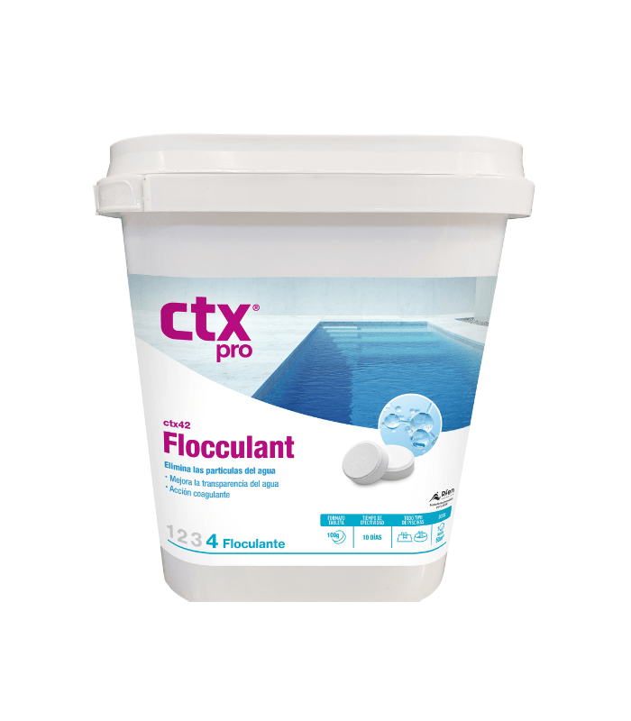 CTX-42 Floculante tabletas 100g CTX-42 Floculante tabletas 100g - Imagen 1